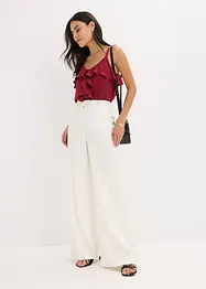 Pantalon de tailleur en viscose fluide, bonprix