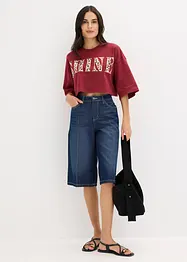 T-shirt court 100% coton, bonprix