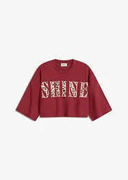T-shirt court 100% coton, bonprix