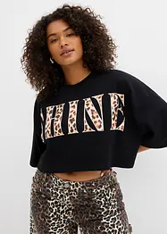 T-shirt court 100% coton, bonprix