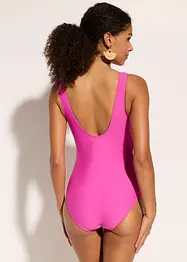 Maillot 1 pièce sculptant, maintien modéré, style portefeuille, bonprix