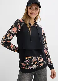 Sweat de grossesse 2en1 avec fonction allaitement, bonprix