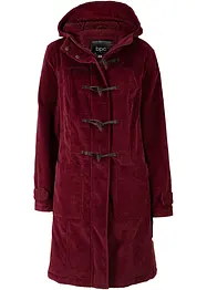 Duffle-coat en velours côtelé doublé, bonprix