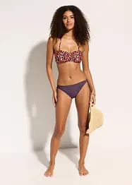 Bas de bikini avec détail à nouer, bonprix