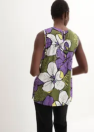 Blouse sans manches en viscose, bonprix