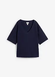 T-shirt gaufré 100% coton, bonprix