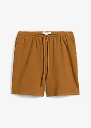Short texturé 100% coton, bonprix