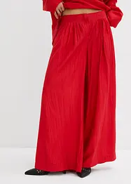 Pantalon palazzo en crépon de viscose mélangée, bonprix