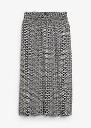Jupe longue en viscose effet f, bonprix