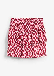 Mini-jupe en viscose fluide, bonprix