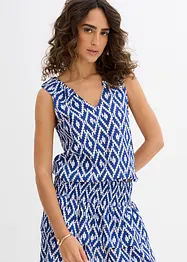 Blouse sans manches en viscose fluide, bonprix