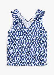 Blouse sans manches en viscose fluide, bonprix
