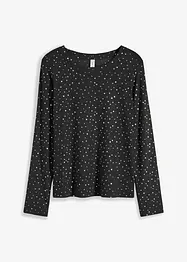 T-shirt en mesh brillant, bonprix