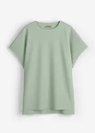 T-shirt plus long derrière en jersey coton épais, bonprix