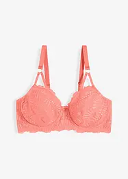Soutien-gorge minimiseur avec broderies filigranées, bonprix