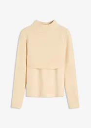 Pull à effet superposé, bonprix