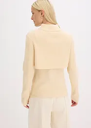 Pull à effet superposé, bonprix