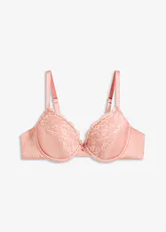Soutien-gorge à coques satin et dentelle, bonprix