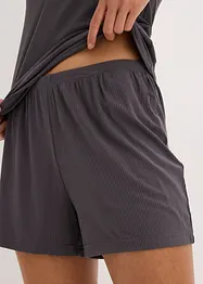 Pyjashort finement côtelé, bonprix