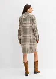 Robe-chemise 100% coton, bonprix