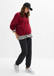 Pantalon de grossesse à taille élastiquée, bonprix