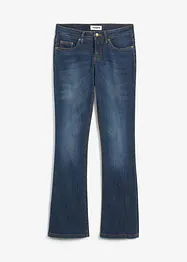 Jean bootcut taille mi-haute, extensible, bonprix
