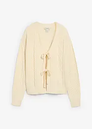 Gilet en maille à nouettes, bonprix