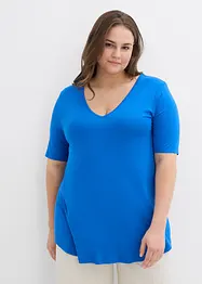 T-shirt long en viscose douce, bonprix