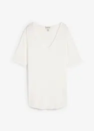 T-shirt long en viscose douce, bonprix