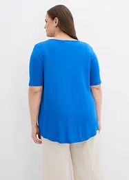 T-shirt long en viscose douce, bonprix