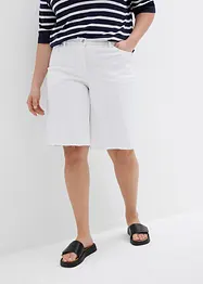 Bermuda à finition effilochée, bonprix