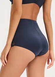 Lot de 2 slips sculptants en polyamide brillant, maintien modéré, bonprix