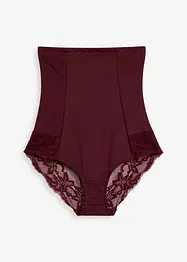 Culotte taille haute sculptante avec dentelle, maintien fort, bonprix