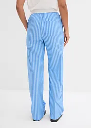 Pantalon palazzo en popeline, bonprix