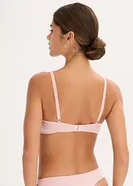 Soutien-gorge à coques sans armatures en polyamide brillant, bonprix
