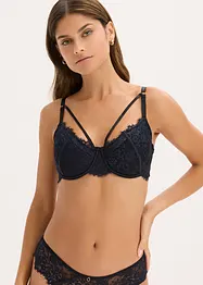 Soutien-gorge à coques avec dentelle à franges, bonprix