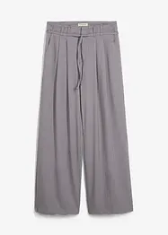 Pantalon à pinces avec lien à nouer, bonprix