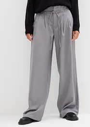 Pantalon à pinces avec lien à nouer, bonprix