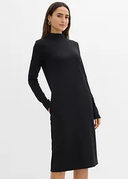 Robe en jersey milano à col montant, bonprix