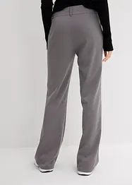 Pantalon flare taille haute, bonprix