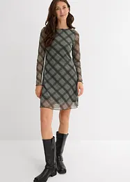 Robe courte en mesh fin, bonprix