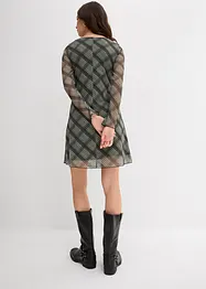 Robe courte en mesh fin, bonprix