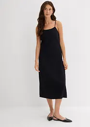 Robe à fines bretelles en flanelle 100% coton, bonprix