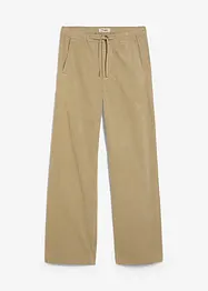 Pantalon en velours côtelé, coton extensible, bonprix