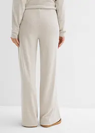 Pantalon palazzo aspect maille, bonprix