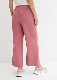 Pantalon raccourci en viscose mélangée, bonprix
