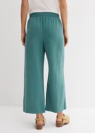 Pantalon raccourci en viscose mélangée, bonprix