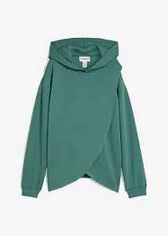 Sweat à capuche en douce viscose mélangée, bonprix