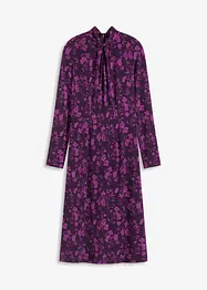 Robe midi à col montant, bonprix