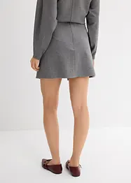Mini-jupe en Punto di Roma confortable, bonprix